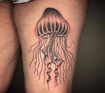 Tattoos - Dayton Smith Jellyfish - 144472